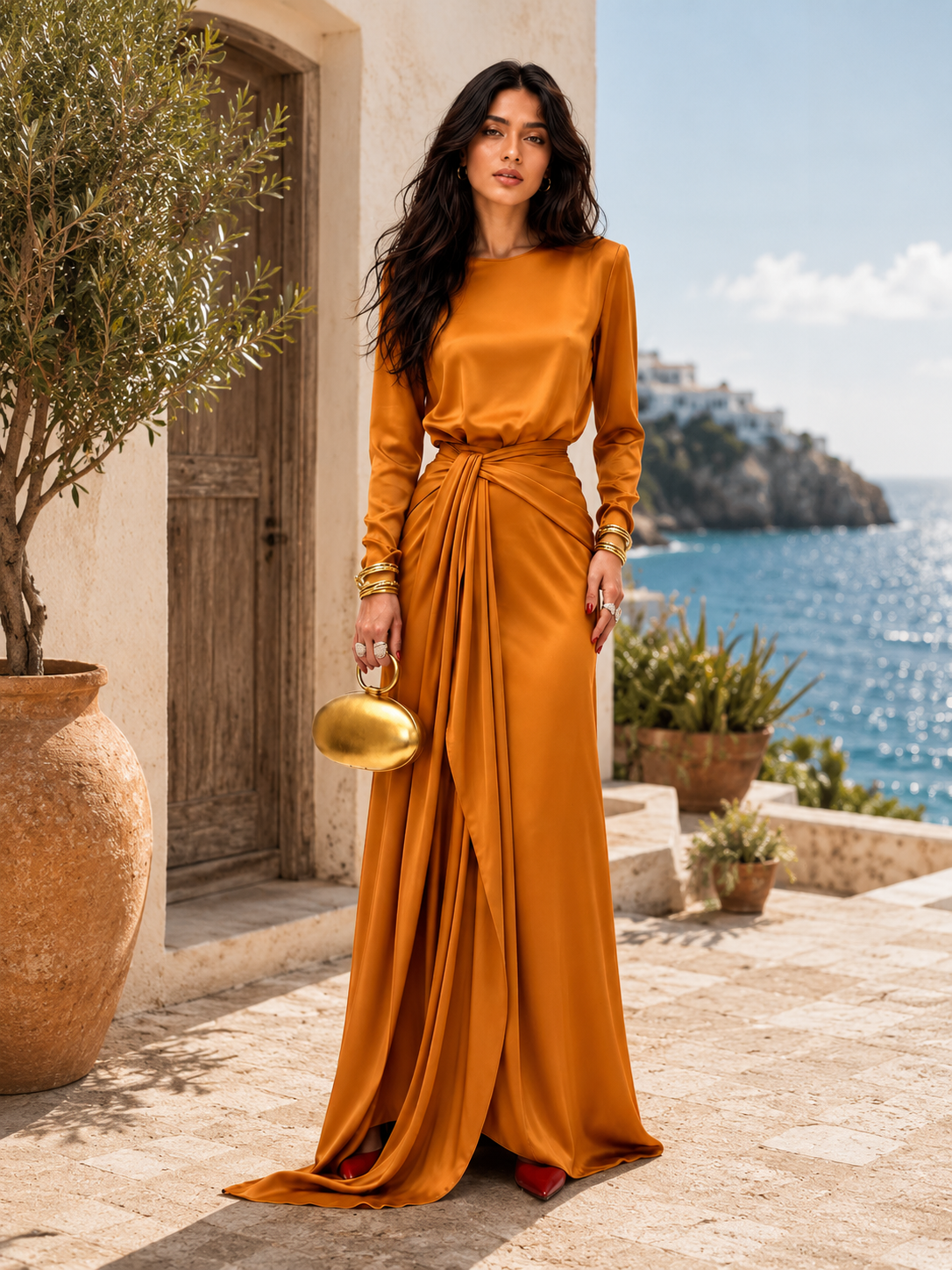 Andrea | Elegante Vestido Maxi