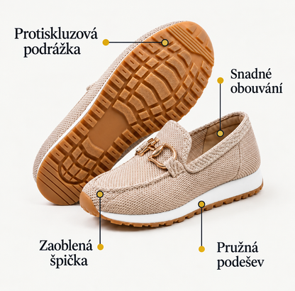 Ortopedické pohodlné mokasíny Mila