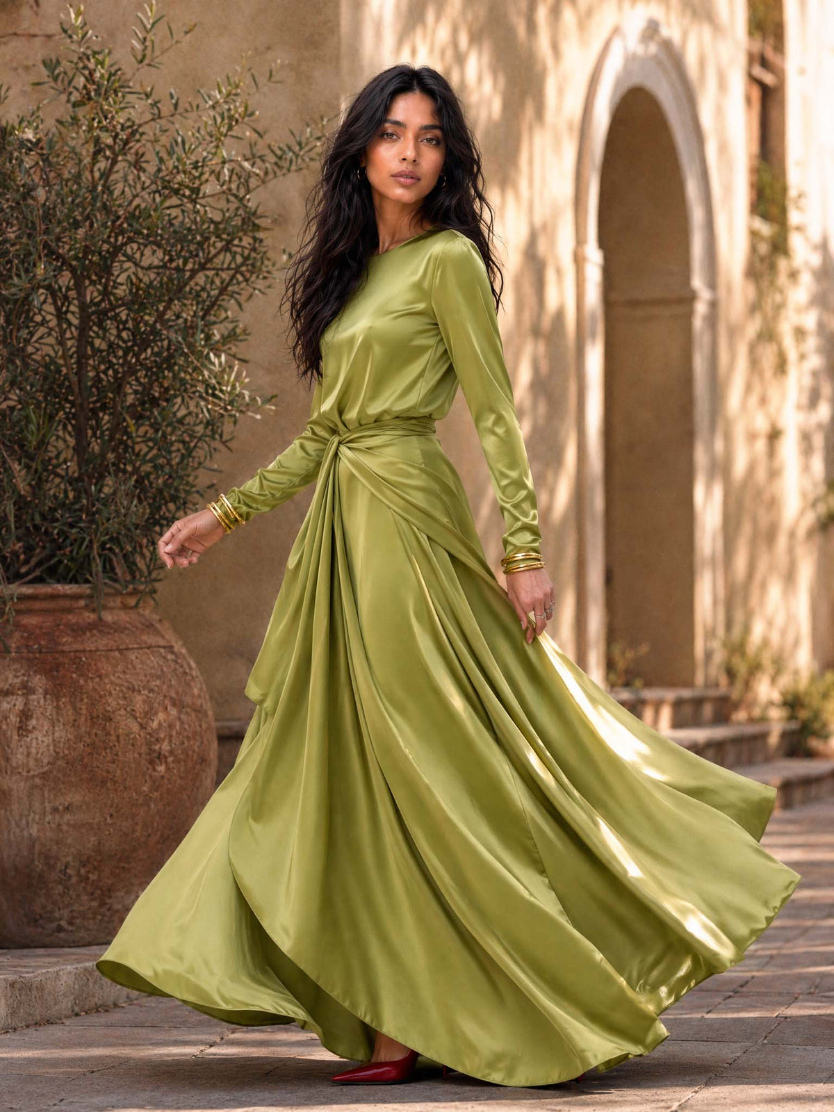 Andrea | Elegante Vestido Maxi