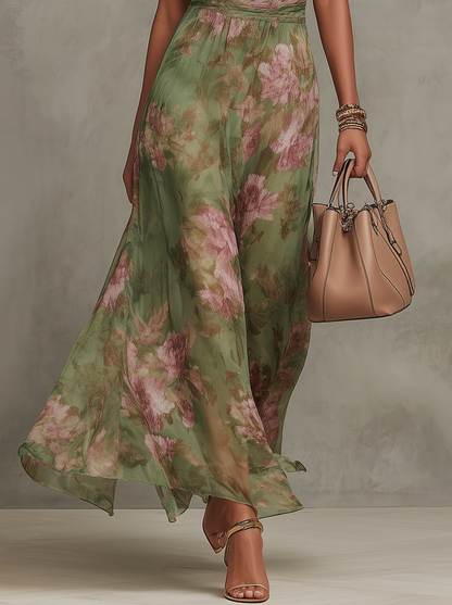 Lidia | Elegantní květované šaty