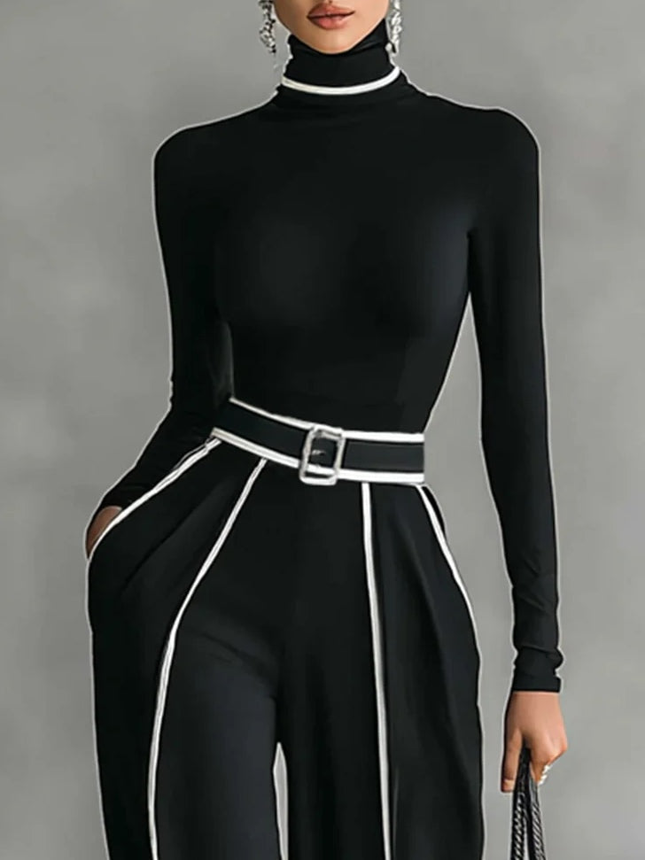 Vera™ | Elegantní souprava s kontrastními detaily