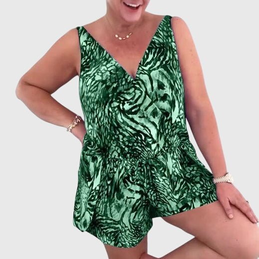 Elena - Elegantní plavky s výstřihem do V