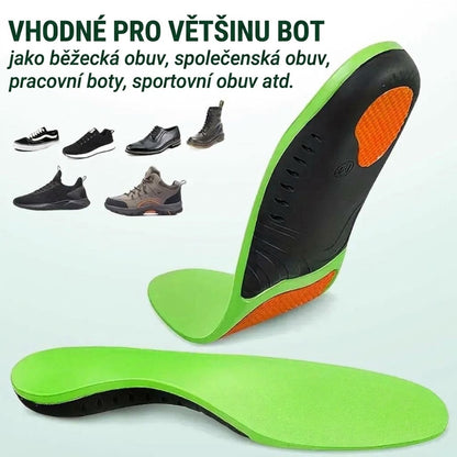 Magické vložky do bot Montela – podpora klenby
