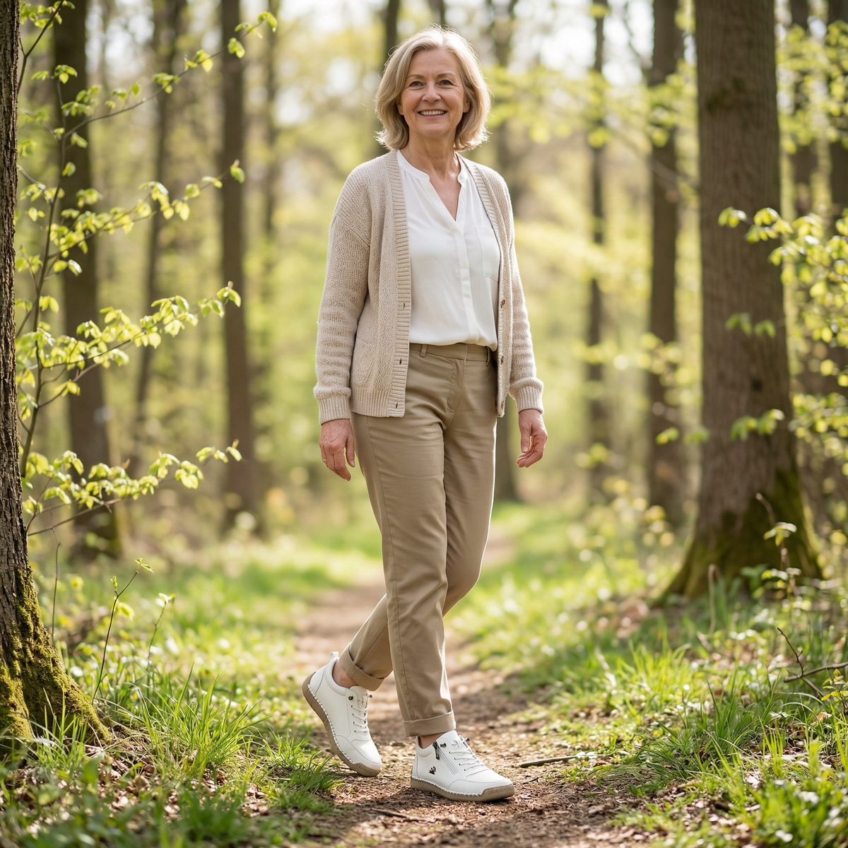 Mila – Pohodlné ortopedické tenisky + zip