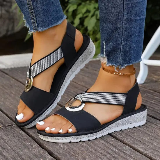 Zéphiriane | Sandále s pevnou fixací, padnoucí a elegantní