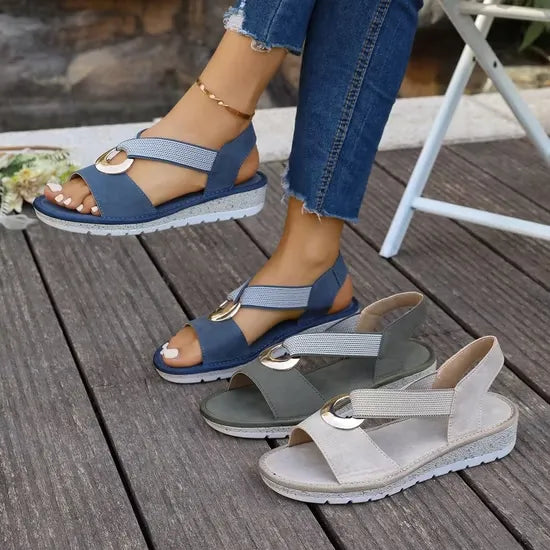 Zéphiriane | Sandále s pevnou fixací, padnoucí a elegantní