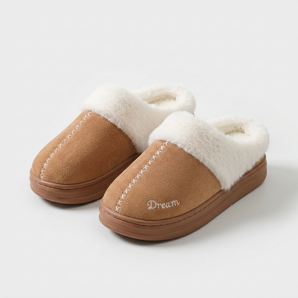 Comfy – Hyggelig kožešinová domácí obuv s hřejivou podšívkou